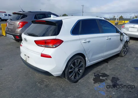 2018 Hyundai Elantra Gt из США, поврежденный, VIN KMHH35LEXJU036170